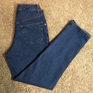 High-Waisted Mom Jeans